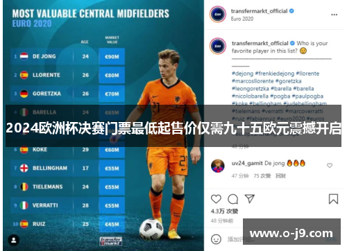 2024欧洲杯决赛门票最低起售价仅需九十五欧元震撼开启